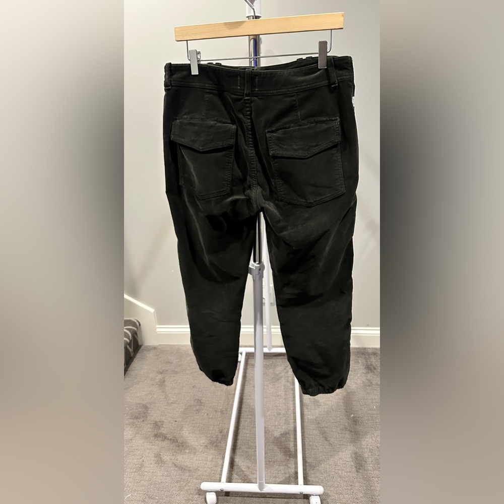 Citizens of Humanity dark green cord joggers
